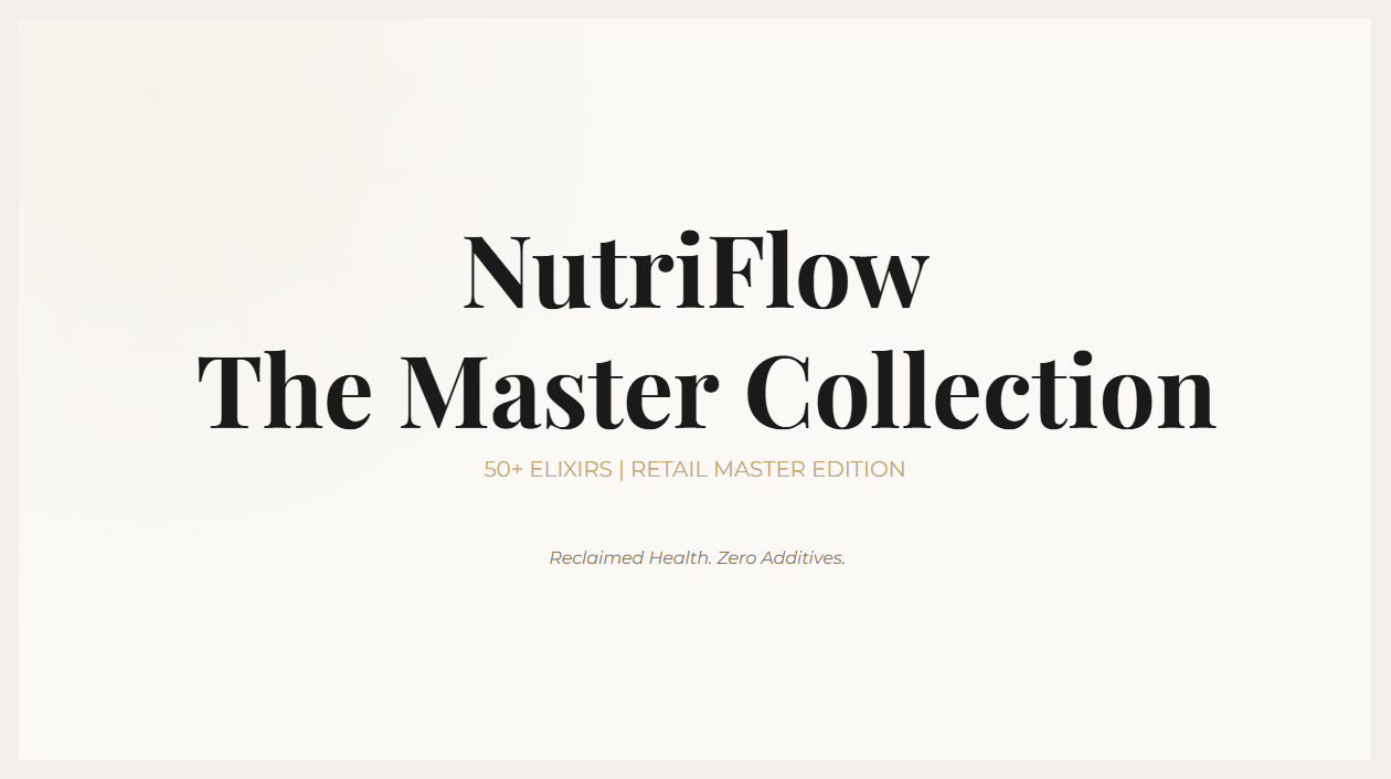 NutriFlow™ Recipe eBook & Starter Guide